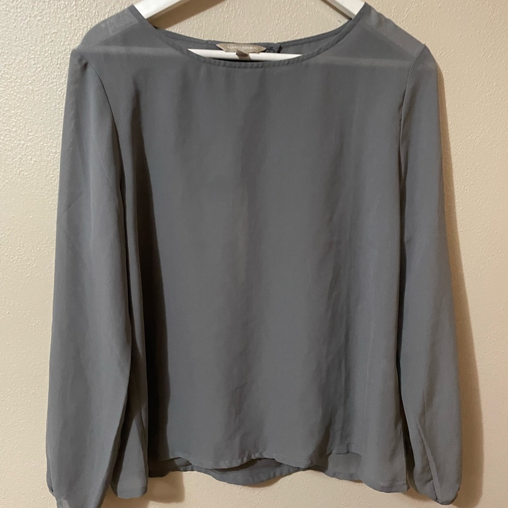 Banana republic shirt Sz L petite